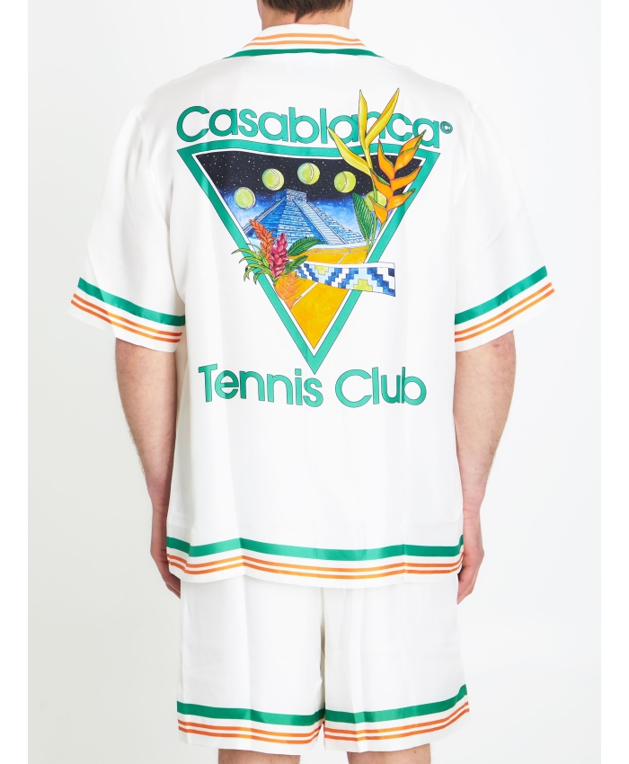 CASABLANCA - Camicia Tennis Club Icon