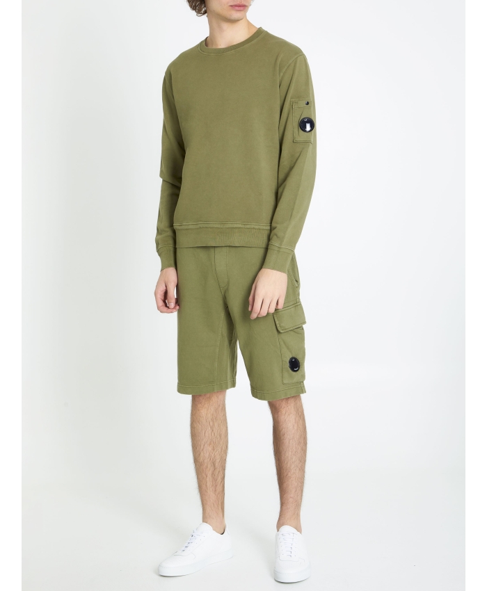 CP COMPANY - Military cotton fleece sweatshirt