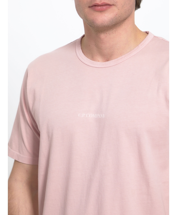 CP COMPANY - T-shirt in cotone con logo