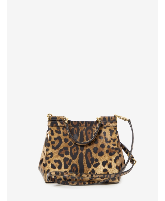 DOLCE&GABBANA - Leopard-printed Small Sicily bag