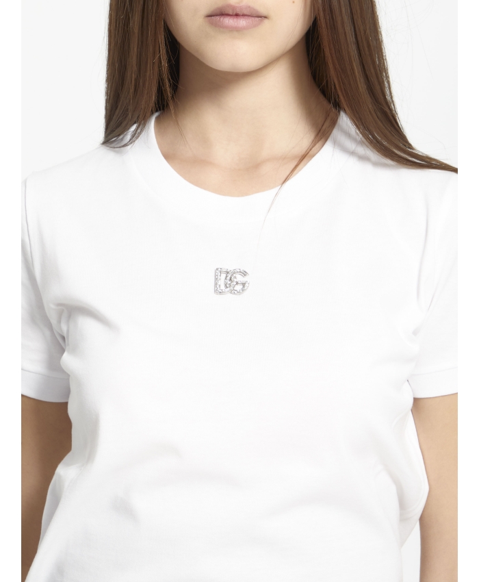 DOLCE&GABBANA - T-shirt bianca DG