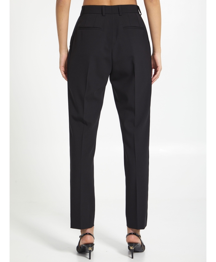 DOLCE&GABBANA - Black tailored trousers