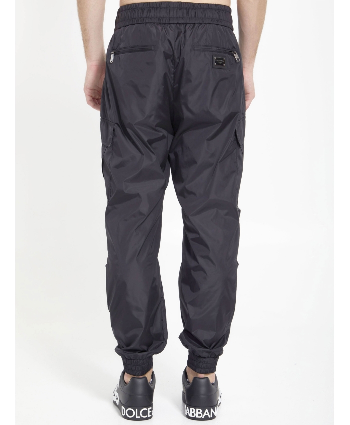 DOLCE&GABBANA - Nylon cargo pants