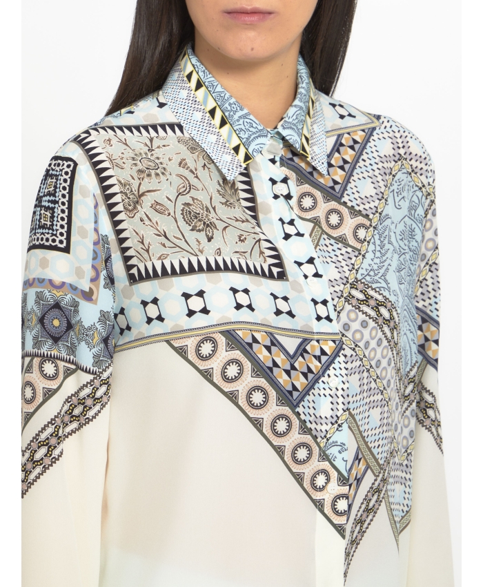 ETRO - Shirt with placed Pouch print