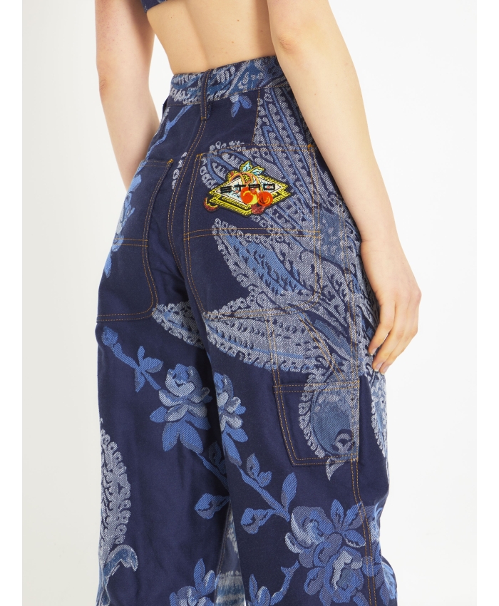 ETRO - Jeans con stampa Paisley
