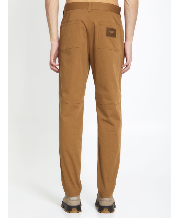 FENDI - Pantaloni cargo slim