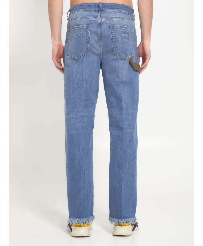 FENDI - Blue denim jeans