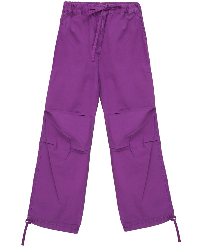 GANNI - Pantaloni cargo in cotone