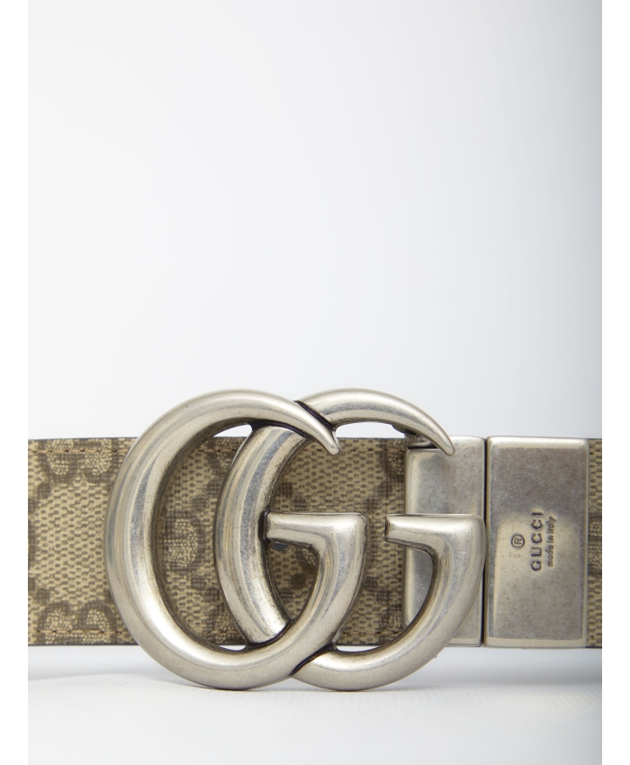 GUCCI - Cintura reversibile GG Marmont