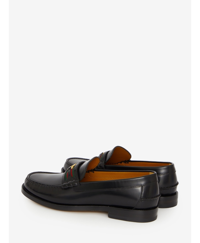 GUCCI - GG logo loafers