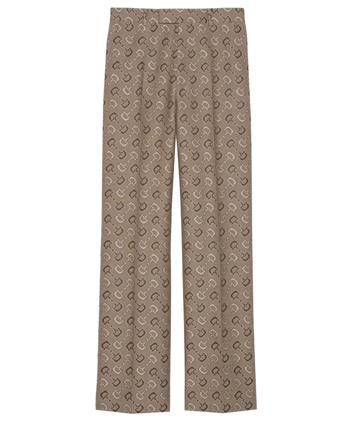 GUCCI - Maxi Horsebit trousers