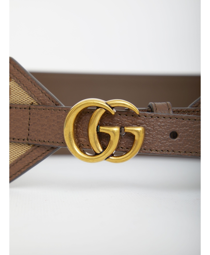 GUCCI - Cintura larga GG Marmont