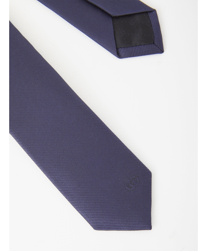 GUCCI - Double G silk tie