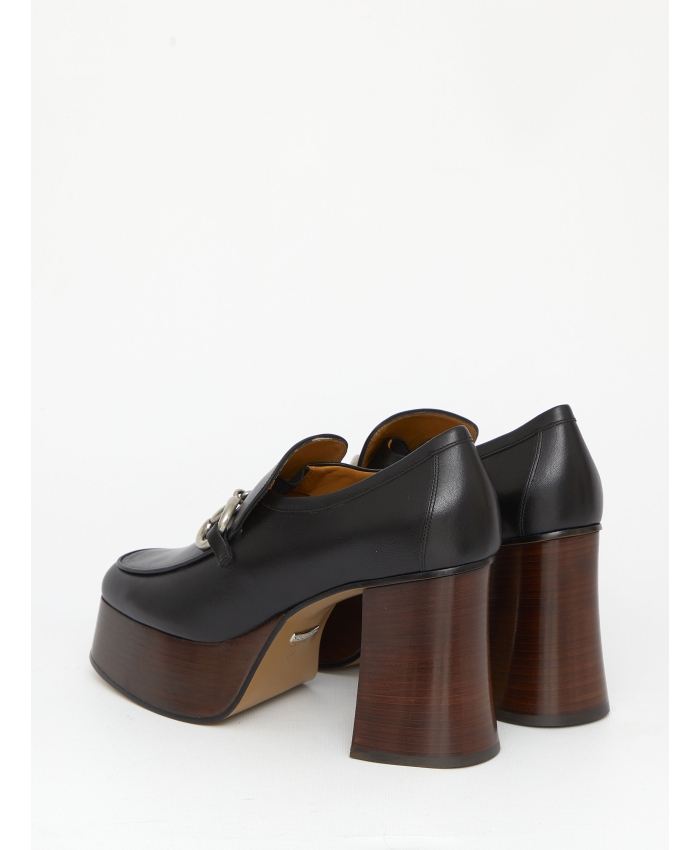 GUCCI - Platform loafers with Horsebit