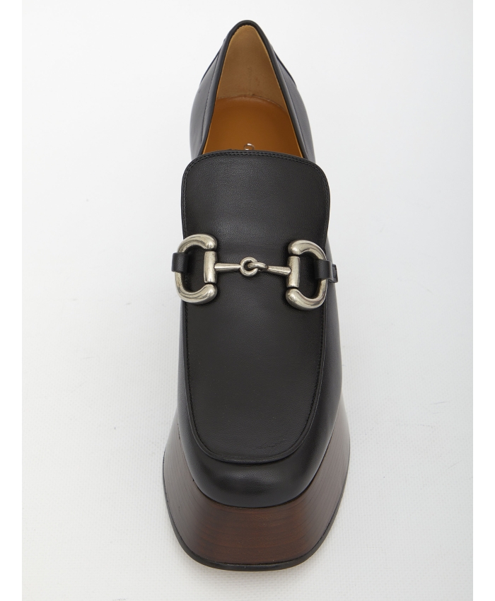 GUCCI - Platform loafers with Horsebit