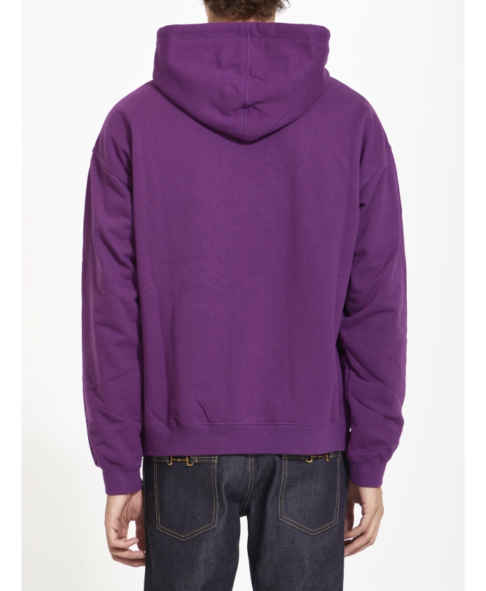 GUCCI - Printed purple hoodie