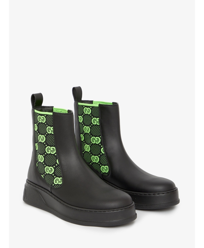 GUCCI - GG jersey ankle boots