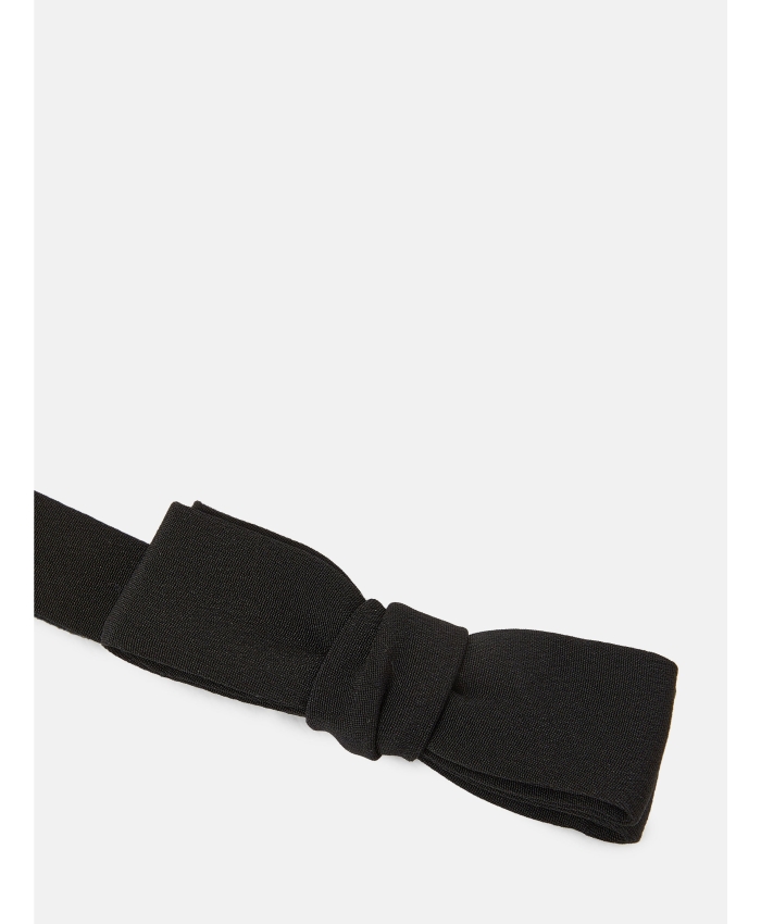 GUCCI - Black silk bow tie