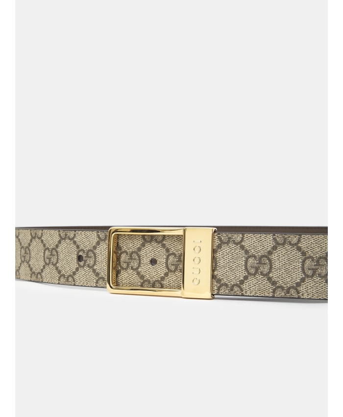 GUCCI - GG belt with rectangular buckle