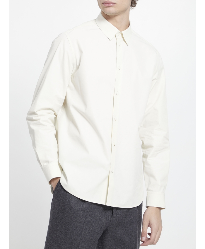 GUCCI - Beige cotton shirt