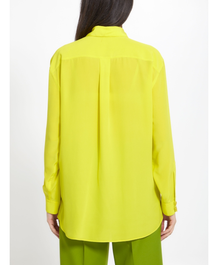 GUCCI - Yellow silk shirt