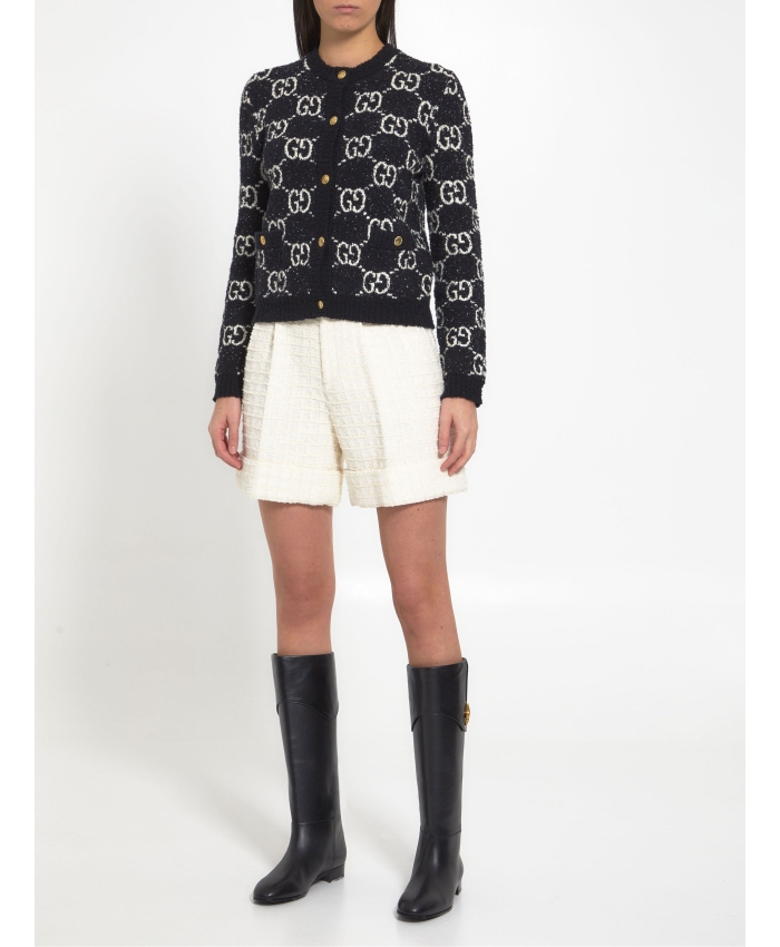 GUCCI - Shorts in tweed