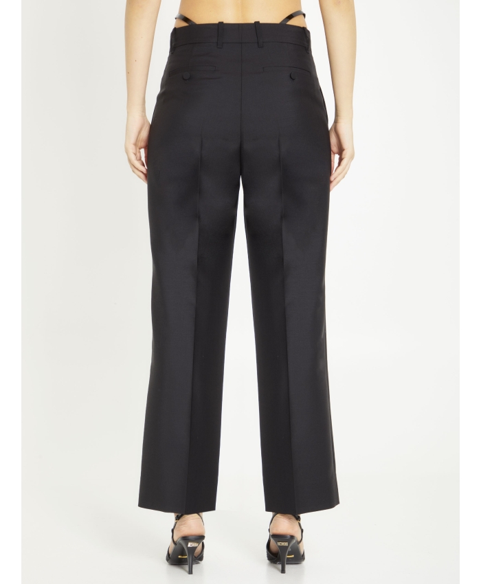 GUCCI - Mohair wool trousers