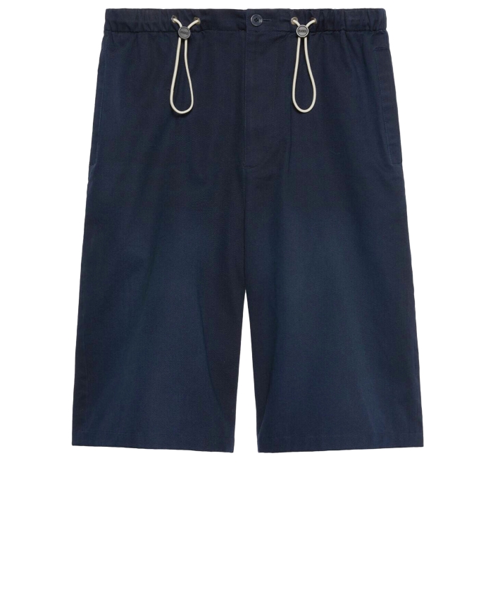 GUCCI - Cotton drill bermuda shorts
