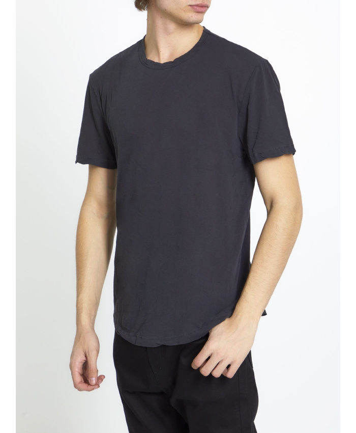 JAMES PERSE - Charcoal cotton t-shirt
