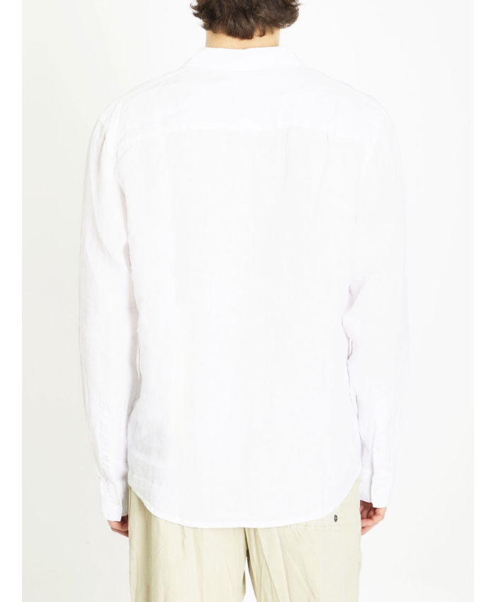 JAMES PERSE - Camicia in lino bianco