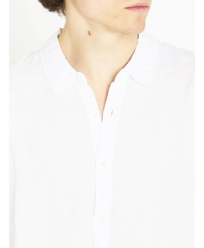 JAMES PERSE - Camicia in lino bianco
