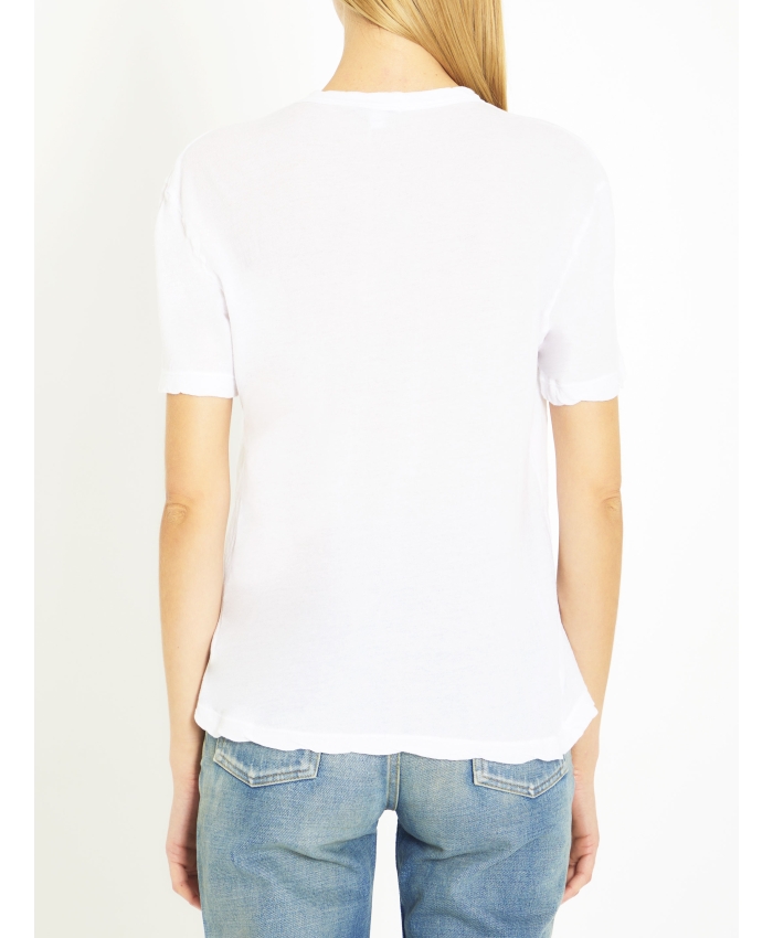 JAMES PERSE - White cotton t-shirt