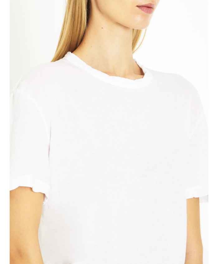 JAMES PERSE - T-shirt in cotone bianco