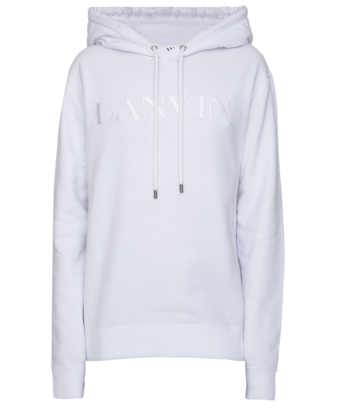LANVIN - Cotton hoodie with logo