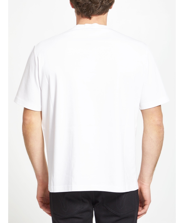 LANVIN - T-shirt bianca con logo