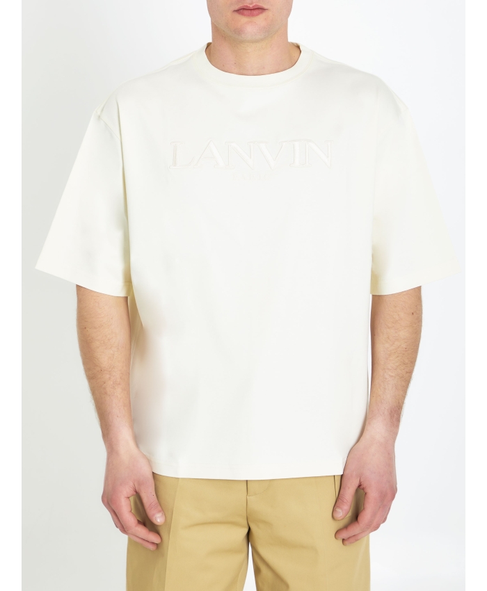 LANVIN - T-shirt in cotone con logo
