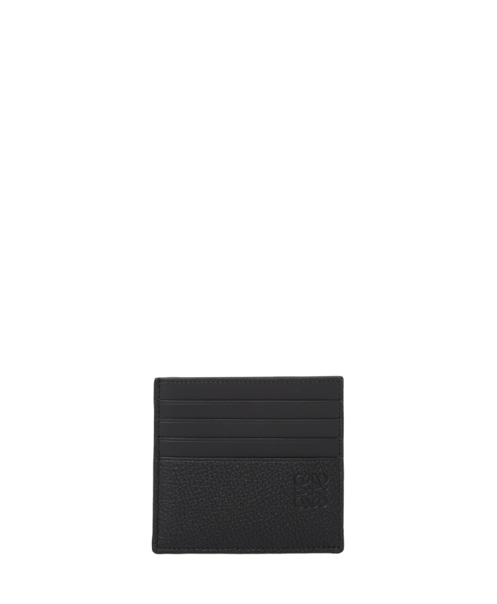 LOEWE - Black calfskin cardholder