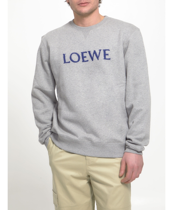 LOEWE - Felpa con ricamo Loewe