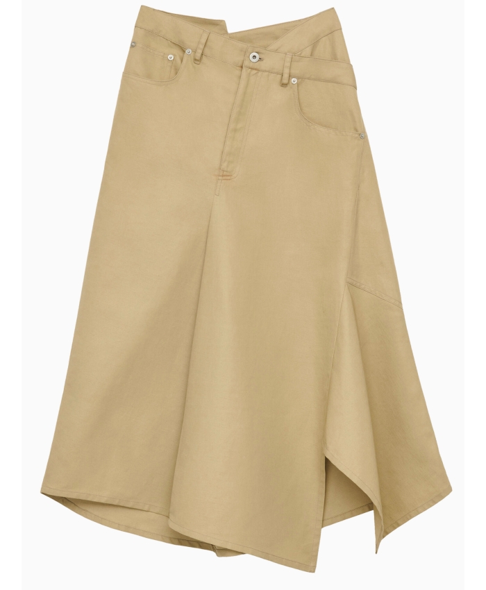 LOEWE - Deconstructed midi skirt