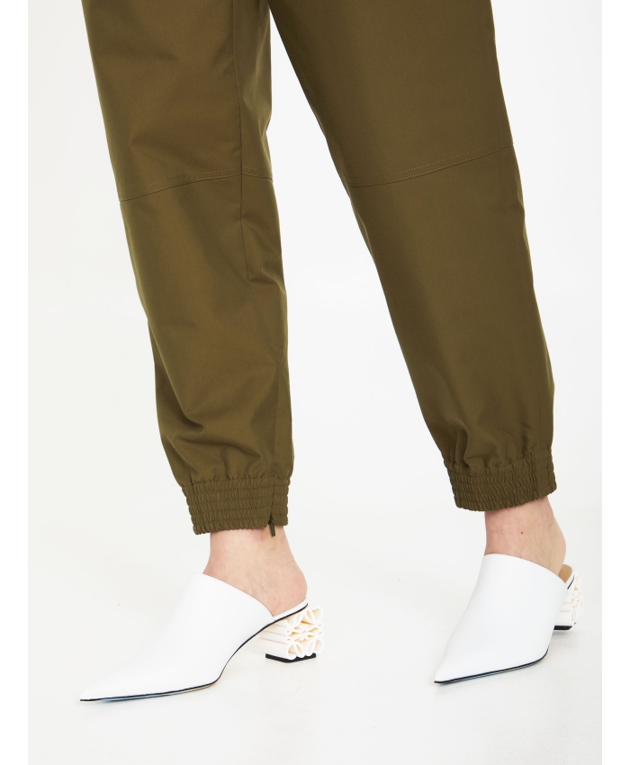 LOEWE - Cotton gabardine trousers