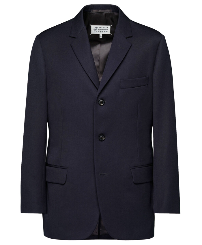 MAISON MARGIELA - Blue wool jacket