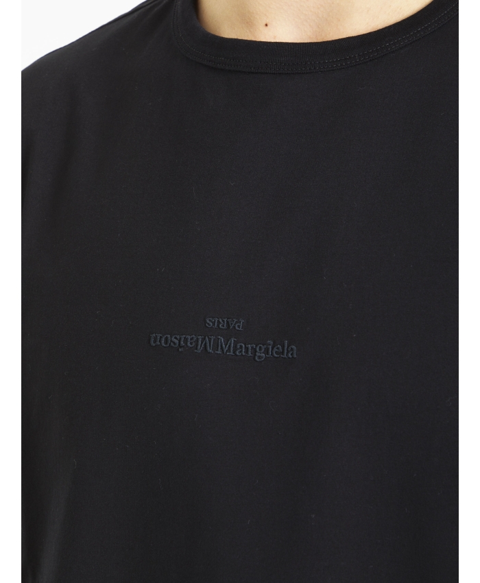 MAISON MARGIELA - T-shirt in cotone con logo