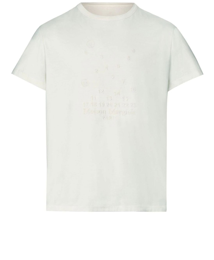 MAISON MARGIELA - T-shirt con logo numerico