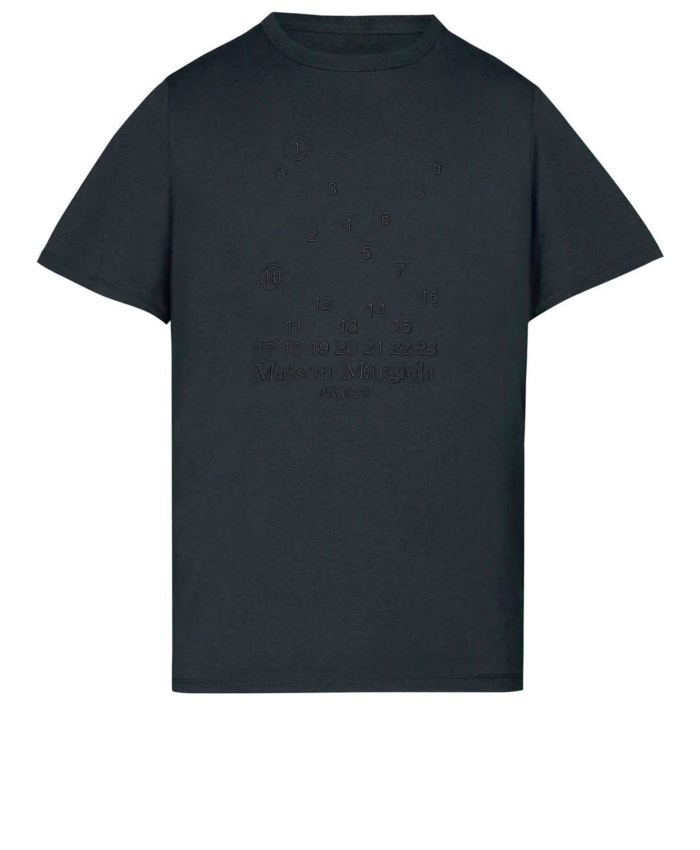 MAISON MARGIELA - T-shirt con logo numerico