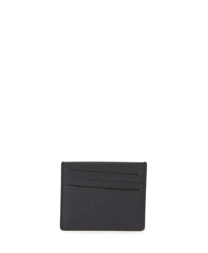 MAISON MARGIELA - Black leather cardholder
