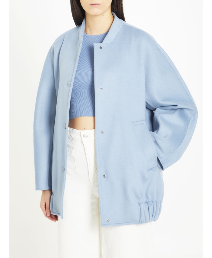 MAX MARA - Wool and cashmere bomber jacket