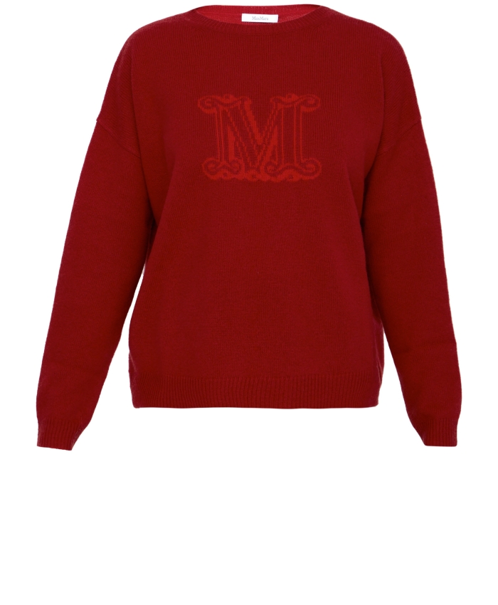 MAX MARA - Red cashmere jumper