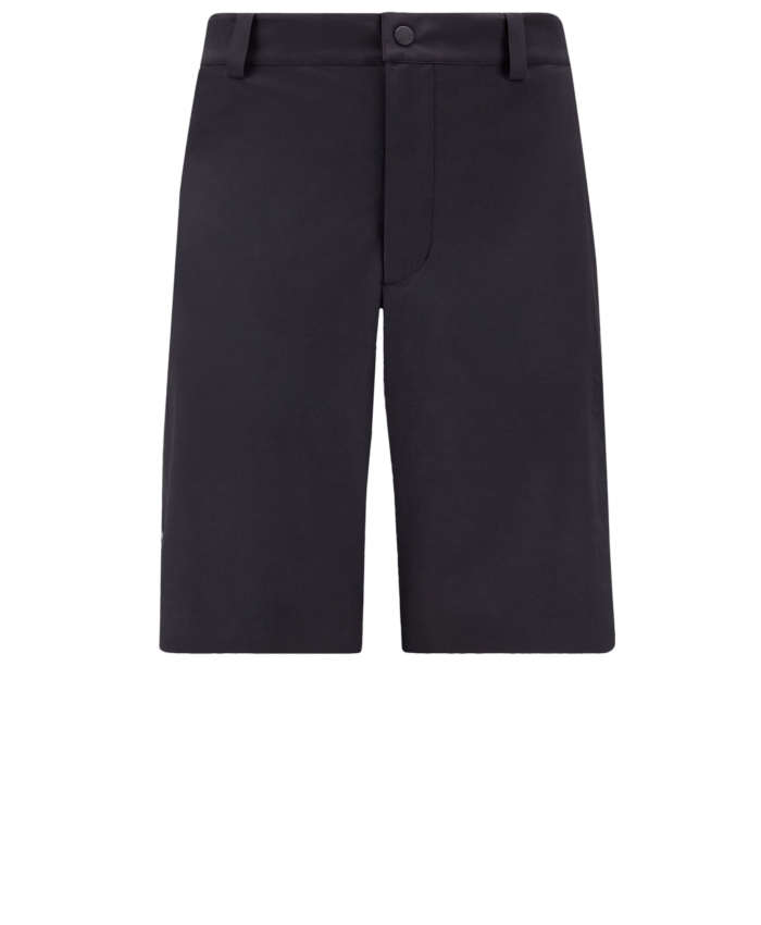 MONCLER GRENOBLE - Shorts in nylon nero
