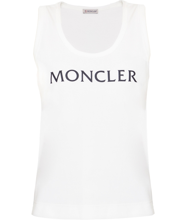 MONCLER - Logo tank top