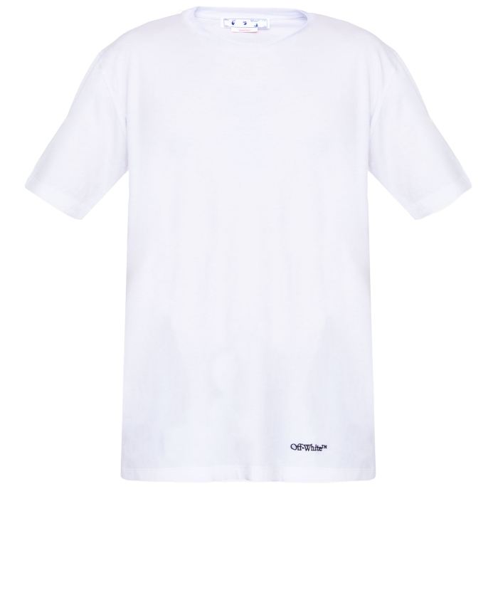 OFF WHITE - T-shirt Scribble Diagonal
